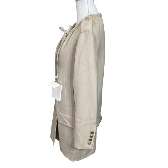 Max Mara Double Breasted Wool Blazer Women’s Size 6 Beige Long Sleeve - Picture 3 of 16